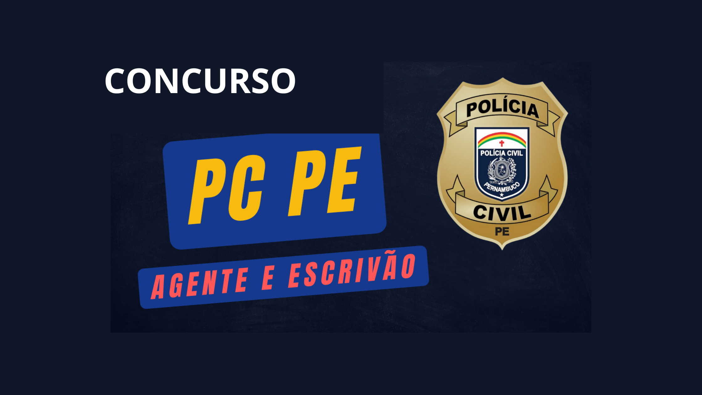 Concurso Polícia Civil PE: Edital Em Breve! - Dicas De Aprendizado