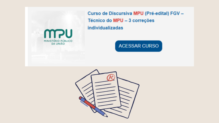 O melhor curso de redacao mpu